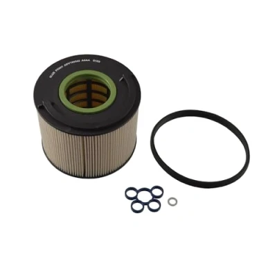 Image of 95511013400 Fuel Filter BLUE PRINT ADV182340 Insert with seal ring gaskets VOLKSWAGEN: Touareg I, AUDI: Q7