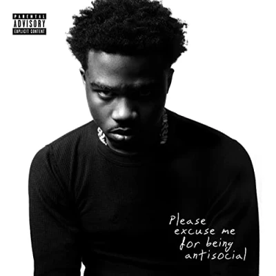 Image of Roddy Ricch Please Excuse Me For Being Antisocial Crystal Clear vinyl Sealed 2023 USA 2 LP set 075678624971