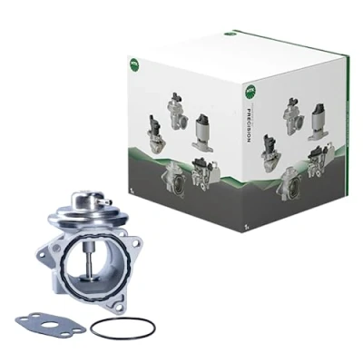 Image of 68001558AA, 68001558AB, K68001558AA, K68001558AB, KRX001558AB EGR valve NGK 94178 Pneumatic with gaskets/seals VOLKSWAGEN: Golf 5, Touran I, 5