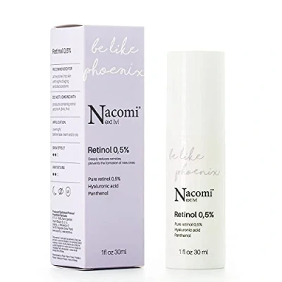 Image of NACOMI Retinol Serum 0.5% Facial Reduces Wrinkles, Improves Skin Tension and Elasticity Relieves Discolouration 30 ml