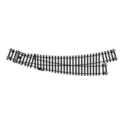 Image of Hornby R8074 OO Gauge Left Hand Curved Point Track Extra Pieces for Model Railway Sets, Train Scale 1:76