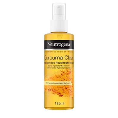 Image of Neutrogena Curcuma Clear Facial Care Soothing Moisturising Spray, Oil Free Face 125 ml