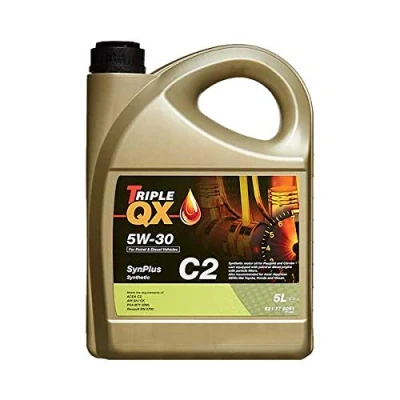 Image of Triple QX 521776051 SynPlus 5L Engine Oil 5 Litre 5W30 C2 Fully Synthetic