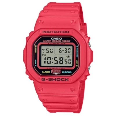 Image of Casio Men&#039;s Digital Quartz Watch with Plastic Strap DW 5600EP 4ER