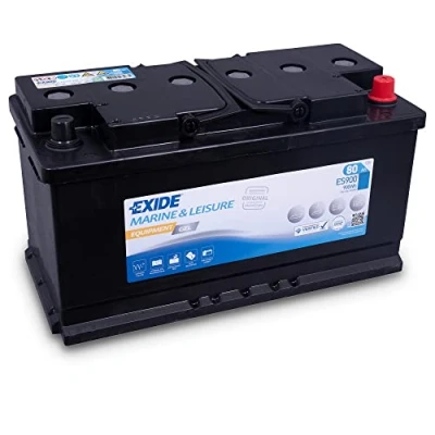 Image of Exide ES900 Equipment Gel Supply Battery 12V 80Ah 900Wh 540A