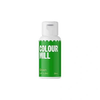 Image of Colour Mill Oil Based Food Colouring Green Next Generation for Baking, Decorating, Icing and Cooking Dye DIY Slime Crafts Making 20 ml