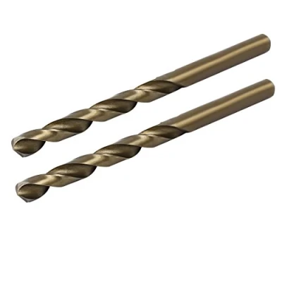 Image of Sourcingmap 6.8mm Drilling Dia Straight Shank High Speed Steel Cobalt Metric Twist Drill Bit for Hardened Metal, Stainless Steel, Cast Iron and Plastic 2pcs