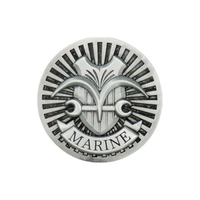 Image of One Piece Limited Edition Marine Pin Badge