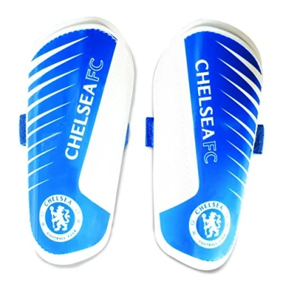 Image of Chelsea FC Unisex&#039;s CH05100 Spike Shinguards Youth, Multi Colour