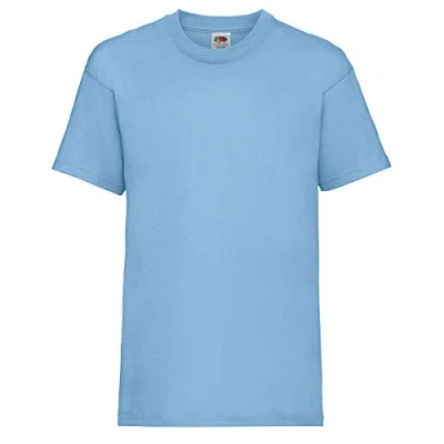 Image of Fruit of the Loom boys&#039; t shirt., Boys&#039;, 61 033 0, Sky Blue, 164 cm