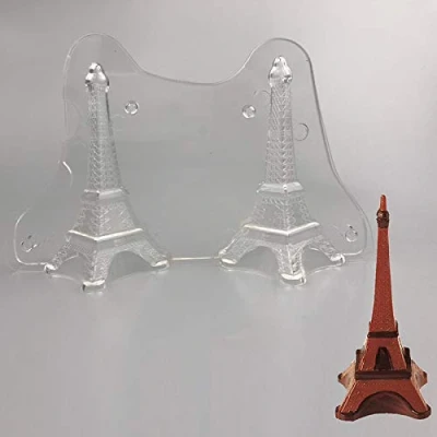 Image of Eiffel Tower Shaped Chocolate Mold Modeling Baking Mould Cake Decoration 1PC