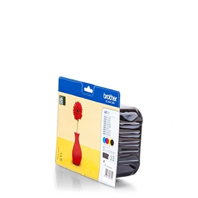 Image of Brother LC 121 Compatible Ink Cartridges (Black, Cyan, Magenta, Yellow, MFC J470DW, J650DW, J870DW, DCP J552DW, J752DW, Inkjet, 1 x)