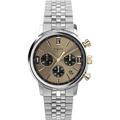 Image of Timex Men Analog Quartz Watch with Stainless Steel Strap TW2W60100VQ