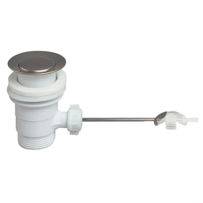 Image of Wirquin 30718877 Washing Machine Unit, SS with Pull, Plastic, White