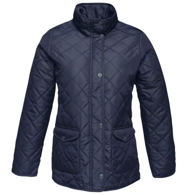 Image of Regatta Womens/Ladies Tarah Quilted Jacket (Navy) Size 12 UK