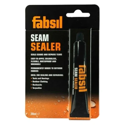 Image of Fabsil GRFAB61 Seam Sealer 30ml Repairs Tears and Damaged Seams for Tents Outdoor Equipment