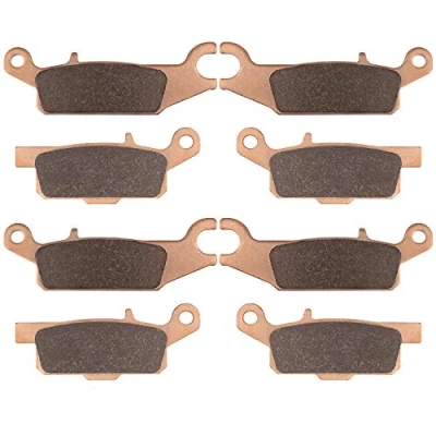 Image of Brake Pads for Yamaha Grizzly YFM550 550 2009 2014/ YFM700 700 2008 2016/700 LTD 2016 2019,4 set Front&amp;Rear Severe Duty Replacement