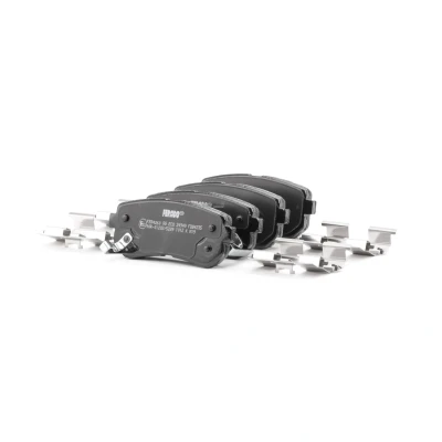 Image of 583020ZA00, S583021YA50, S583022SA30 Brake pad set FERODO PREMIER ECO FRICTION FDB4235 with acoustic wear warning without accessories