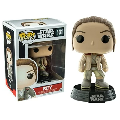 Image of Funko Figurine Star Wars Episode 7 Rey In Finns Jacket Exclu Pop 10 cm 0889698117081