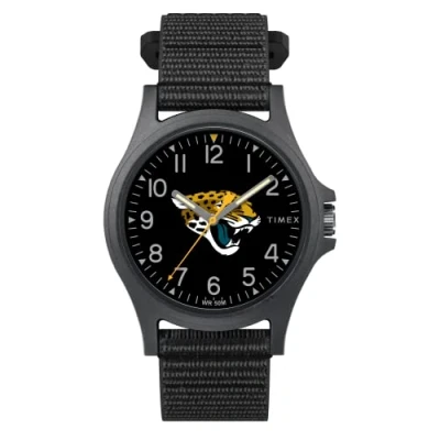 Image of Timex Men&#039;s NFL Pride 40mm Watch, Jacksonville Jaguars