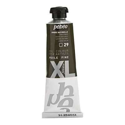 Image of Pebeo Pébéo Fine Oil XL 37 ml Brown Paint Natural Umber