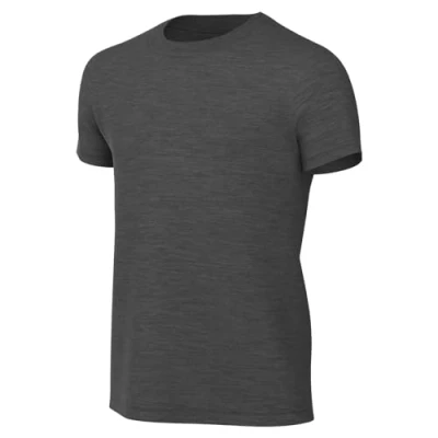 Image of NIKE Boys Y Nk Park20 Tee T Shirt, Charcoal Heathr/White, XS EU
