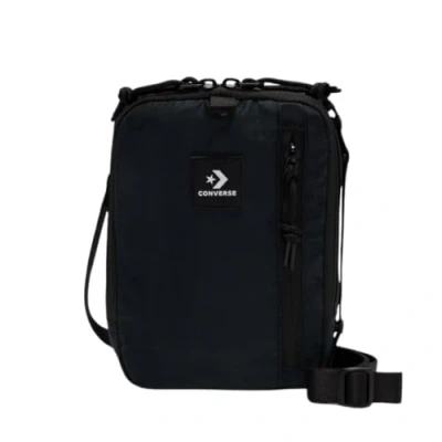 Image of Converse Convertible Crossbody BAG Unisex Across body bag, Size: One Size, Black