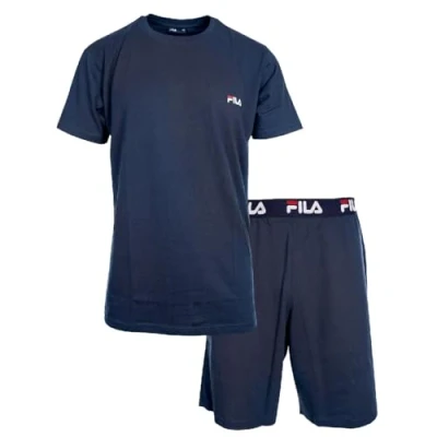 Image of Fila Men&#039;s Pyjamas Fi/1/Py/Fps1194 Pajama Set, M, S
