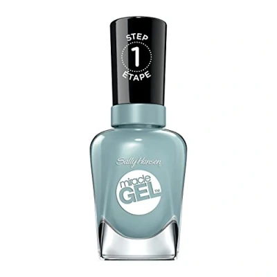 Image of Sally Hansen Miracle gel Nail Polish At home manicure, Grey Matters, Shades 14.7ml