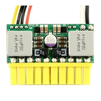 Image of Mini Box picoPSU 80 watt Output 12 volt Input DC Power Supply