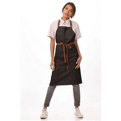 Image of Chef Works Urban Memphis Bib Apron Black