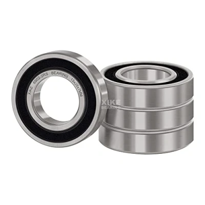 Image of XIKE 4 pcs 6902 2RS Sealed Ball Bearings 15x28x7mm Lubricated and Chrome Steel, Fits DIY/Industrial/Agricultural/Engineering/Garden Machinery, Motors Generators.