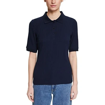 Image of Esprit Women&#039;s 022EE1K347 T Shirt, 400/NAVY, Standard