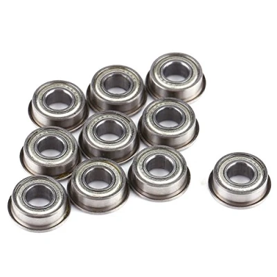Image of 10Pcs Flanged Ball Bearings Mini Steel F686ZZ Double Shielded flange Deep Groove 6 * 13 5mm for Electric Motor, 3D Printer, Quadcopter or Ship Model