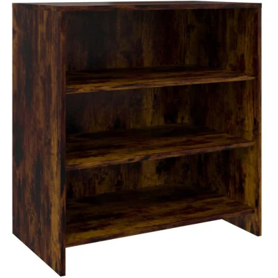 Image of vidaXL Sideboard Smoked Oak 70x40.5x75 cm Engineered Wood