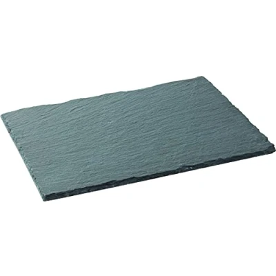 Image of Utopia Large Rectangular Slate Platter 22 x 30cm Case of 6 Platters, Boards