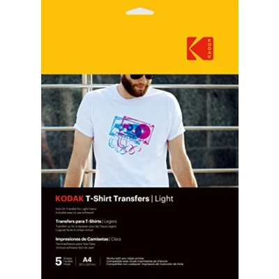 Image of KODAK T Shirt Transfers/Light