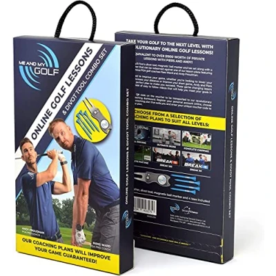 Image of ME and MY GOLF Online Lessons Gift Pack Coaching Plans to Transform Your Game (Break 90)