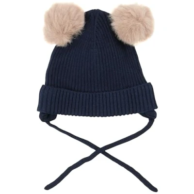 Image of NAME IT Unisex NBNMARA Knit HAT2 Hat, Dark Sapphire, 45/47, Sapphire