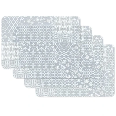Image of Vénilia Set of 4 Cocoon Placemats for Dining Room Table Mats Plate Coasters Wipe Clean Food Safe 45 x 30 cm