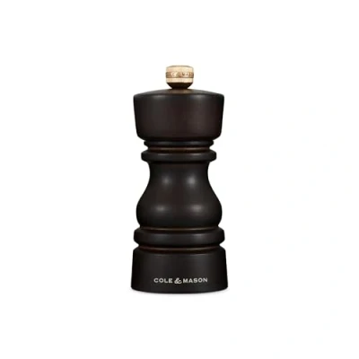 Image of Cole &amp; Mason London 13cm Chocolate Wood Pepper Mill