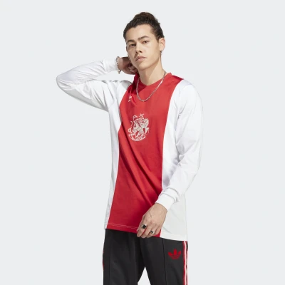 Image of adidas Men&#039;s Ajax Amsterdam OG Jersey in Red