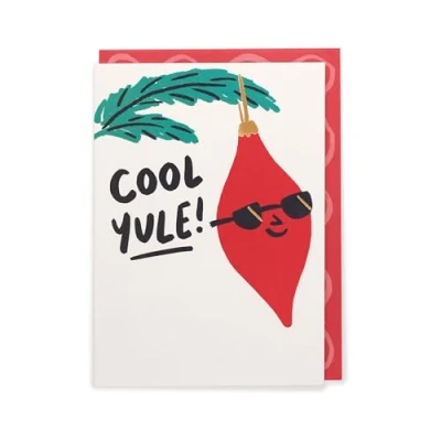 Image of UK Greetings Kindred Cool Yule! Christmas Card