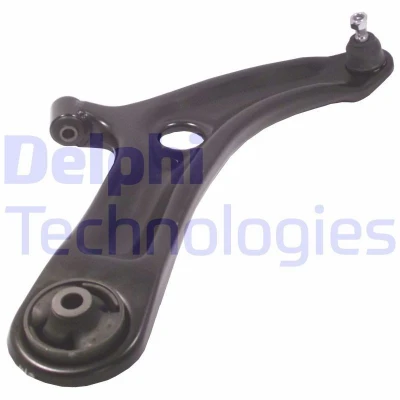 Image of 545011J500, 545011J700 Suspension Arm DELPHI TC2470 with ball joint Trailing Sheet Steel HYUNDAI: i20 I Hatchback