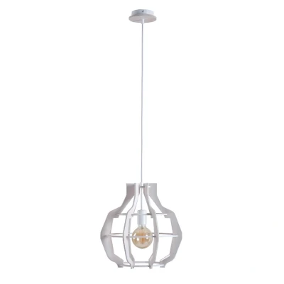 Image of Bento Wire Frame Pendant Ceiling Light , 38.5cm, 1x E27