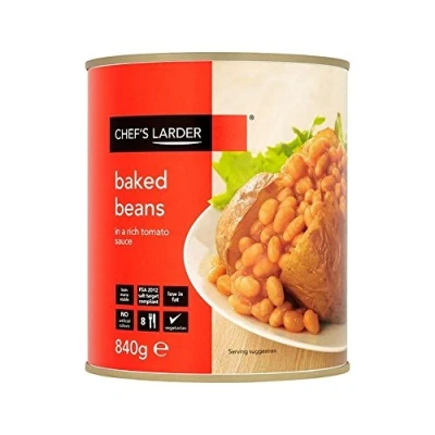 Image of ( 840g Pack ) Chef&#039;s Larder Baked Beans in a Rich Tomato Sauce