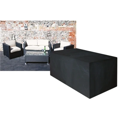Image of Garland 2 Seater Large Sofa Cover Black, 7 Year Warranty