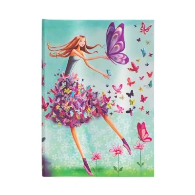 Image of Paperblanks Hardcover Journal Summer Butterflies Lined Midi (130 x 180 mm)