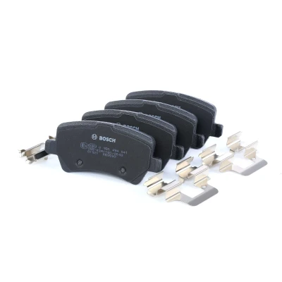 Image of 30671574, 30671575, 30742516, 30794554, 30794555 Brake pad set BOSCH 0 986 494 641 VOLVO: XC60 I, V60 S80 II, FORD: S Max Mk1, Galaxy Mk2 MPV