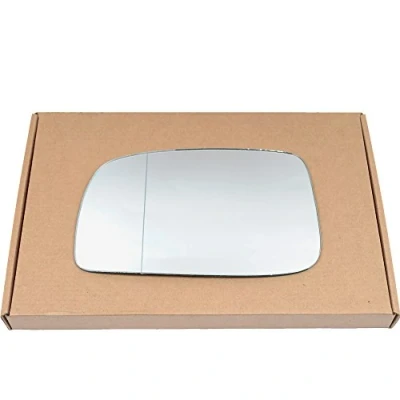 Image of Less4spares Wing Mirror Glass Left Compatible with Toyota Prius 2003 2009 STICK ON Passenger Near Side Blind Spot